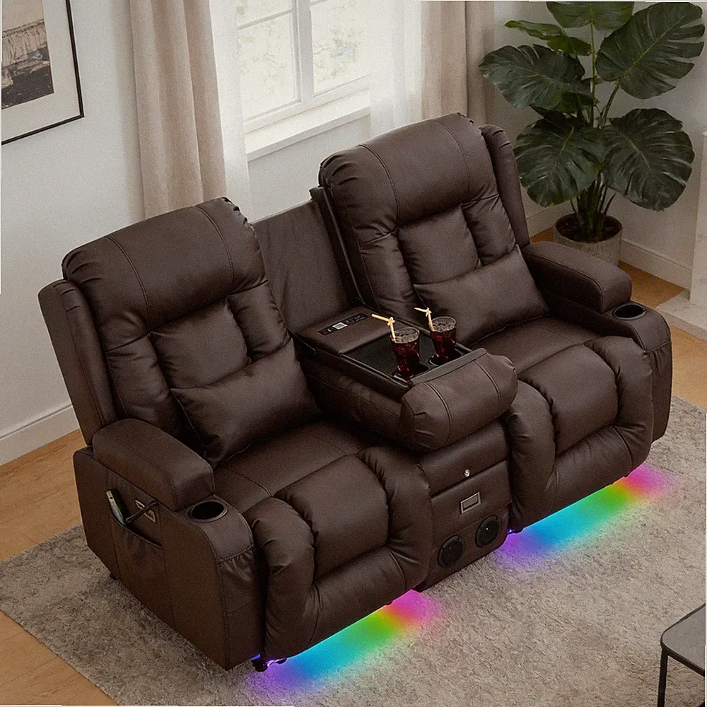 Turned Leg Loveseat